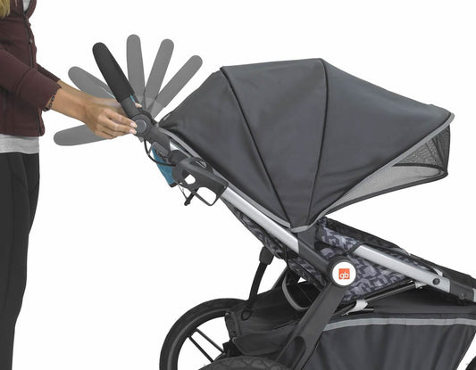 GB X1 Urban Runner Jogging Stroller - Volt - 10AL1G-VOT2C