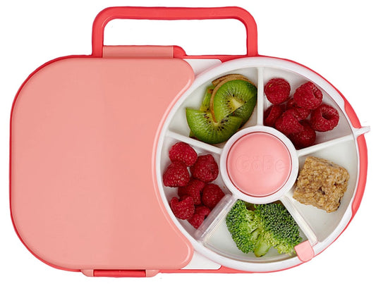 GoBe Kids Lunchbox with Snack Spinner - Grape Purple - LB-P-W