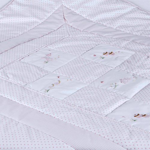Gordonsbury Bunny Tea Party Crib Quilt