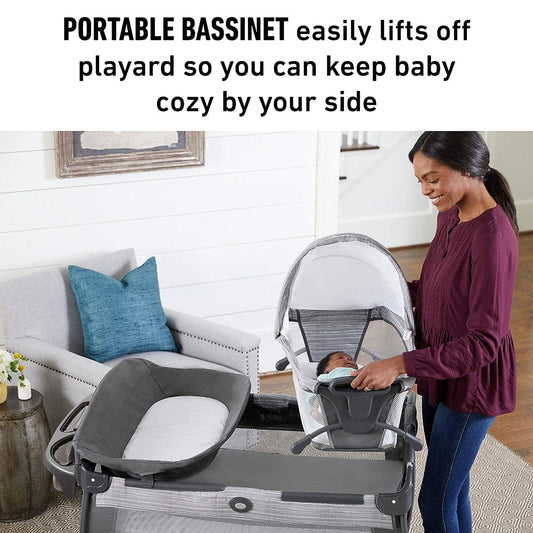 Graco Pack 'n Play Close2Baby Bassinet Playard - Derby - 2140068