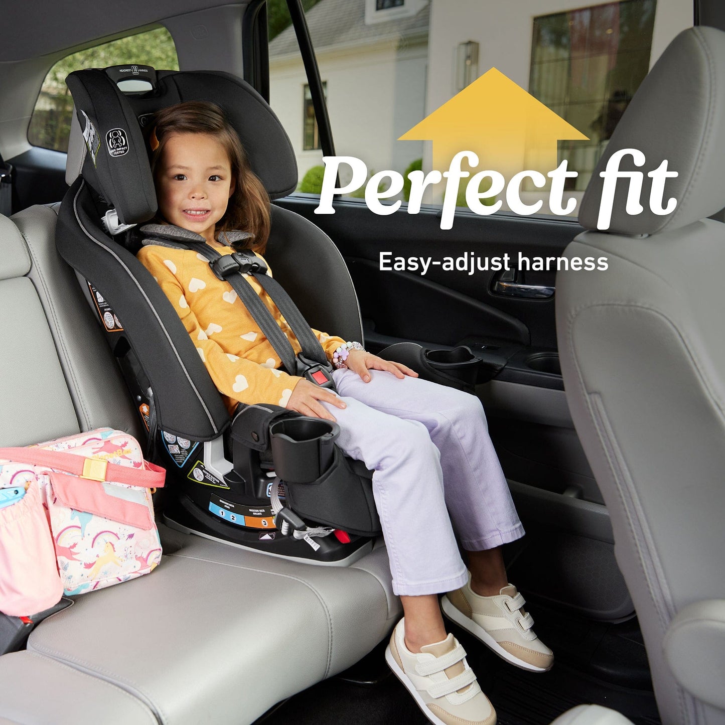 Graco SlimFit 3-in-1 Narrow All-in-One Convertible Car Seat - Sydney - 2215456