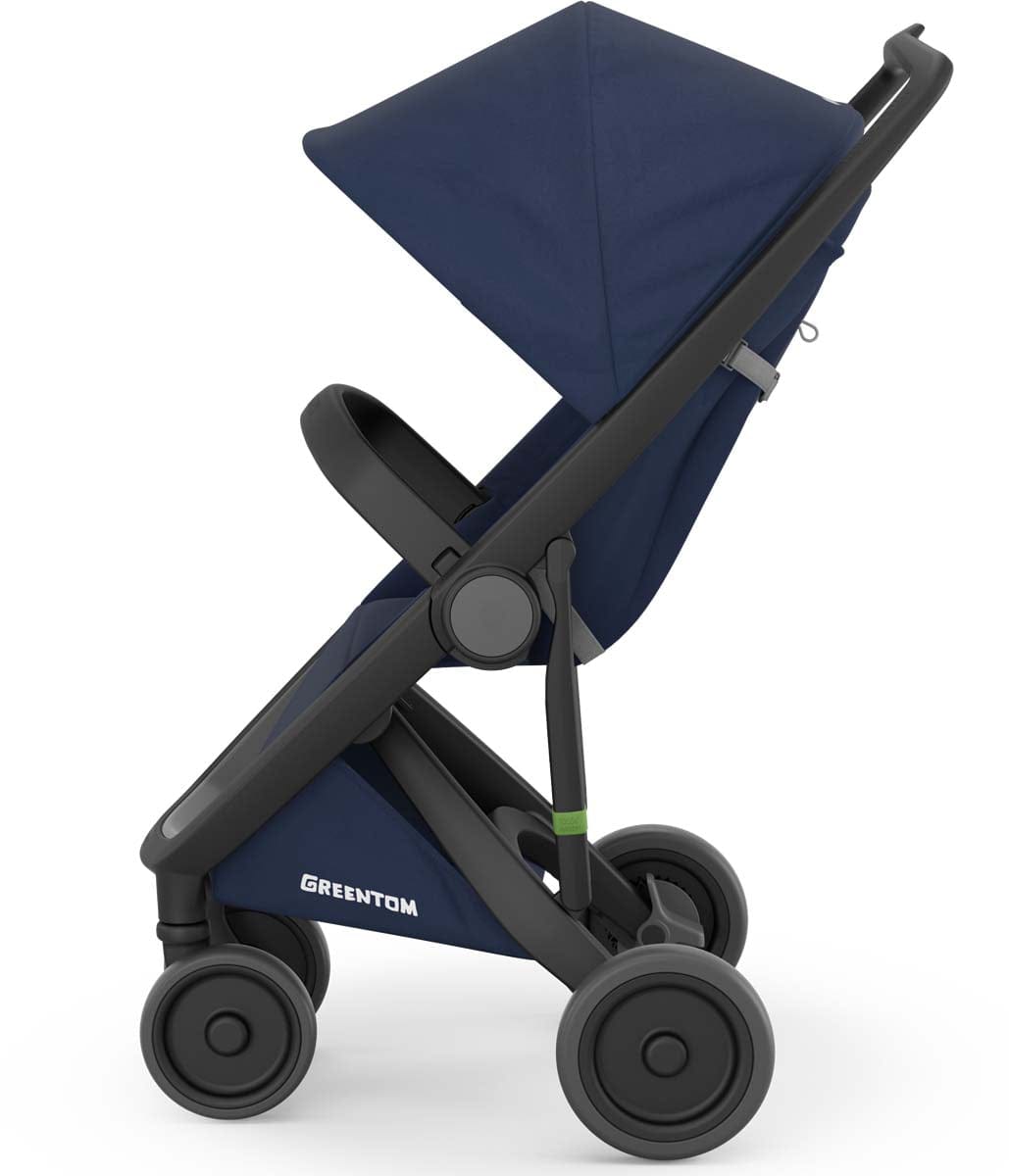 Greentom Classic Stroller - Black/Blue - 8.71932E+12
