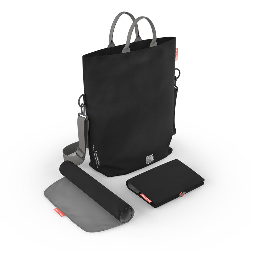 Greentom Diaper Bag - Black - GTU3-05-BLACK