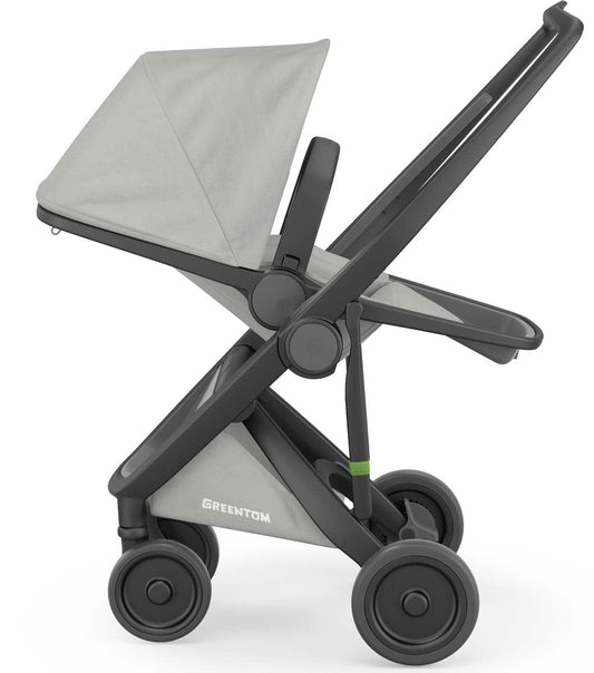 Greentom 2 in 1 Stroller - Black/Grey - 8.71932E+12