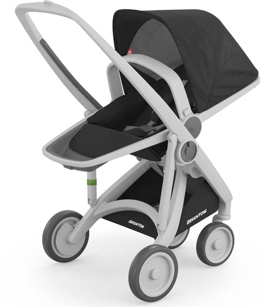 Greentom 2 in 1 Stroller - Grey/Black - 8.71932E+12