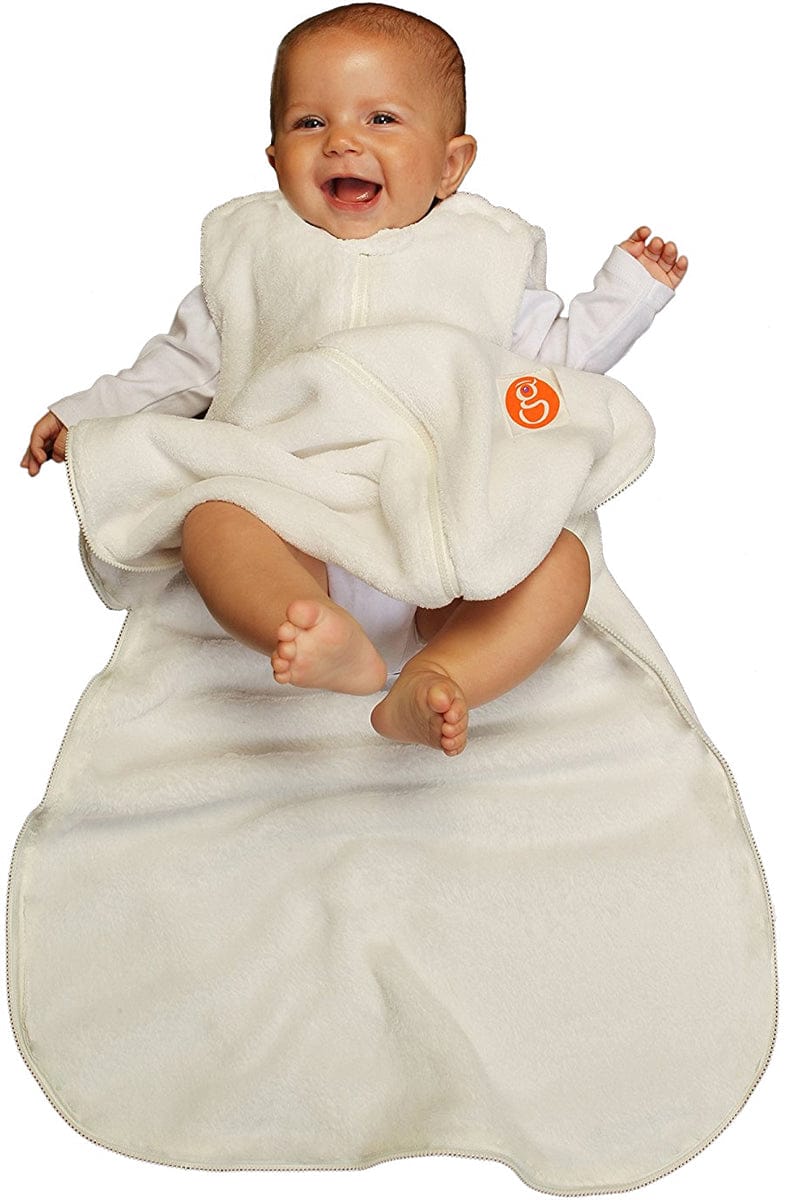 Gunamuna Plush Fleece Sleep Bag, Large - Cocoon - 1111COL