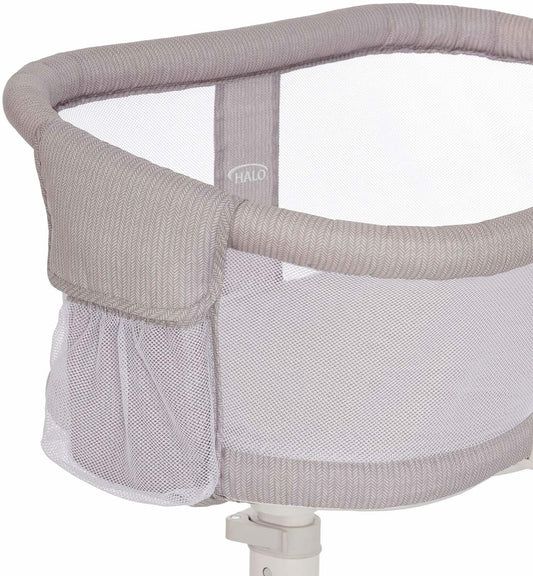 Halo Bassinest Swivel Sleeper Premiere Next Gen - Herringbone - 4419-HALO