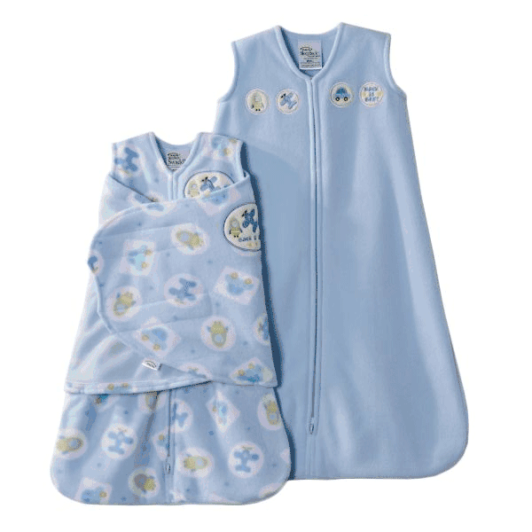 Halo SleepSack 2PC Micro-Fleece Gift Set, Blue, Small - 2249-H