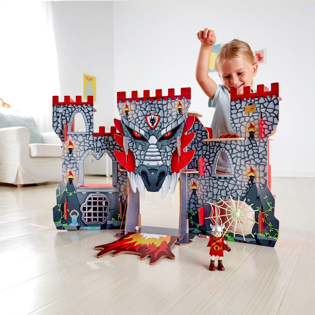 Hape Viking Castle - E3025