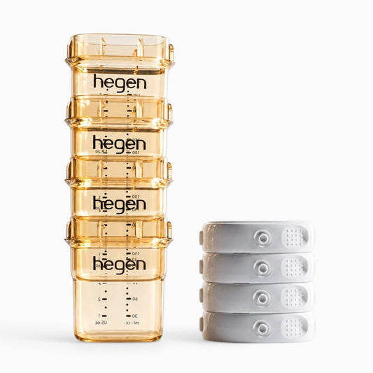 Hegen PPSU Breast Milk & Food Storage - 150ml/5oz - 4-Pack