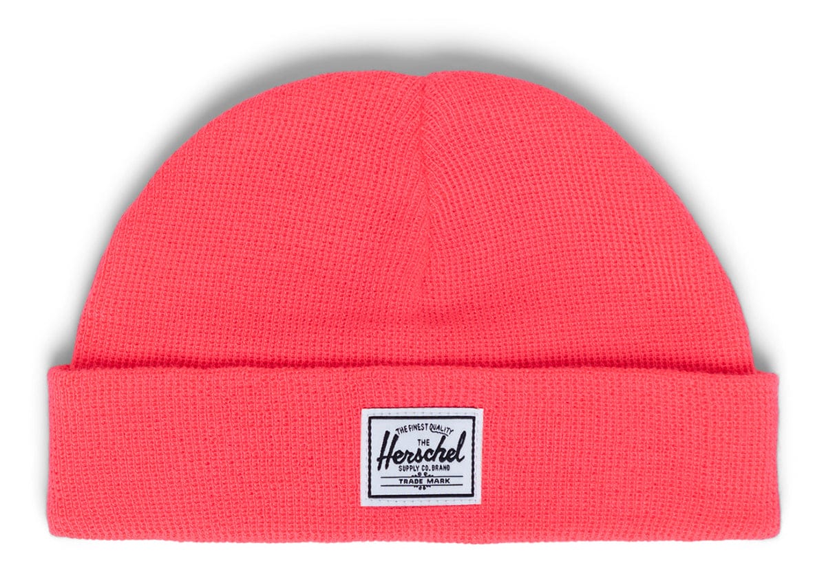 Herschel Baby Beanie, 6-18 Months - Neon Pink - 1121-1653