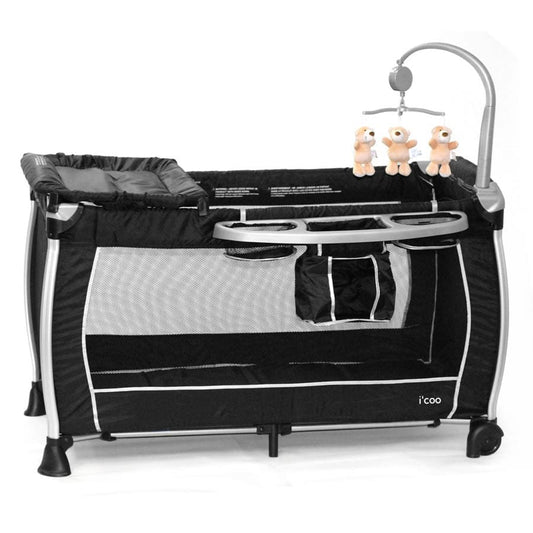 I'Coo Panama Play Yard - Black - 607343