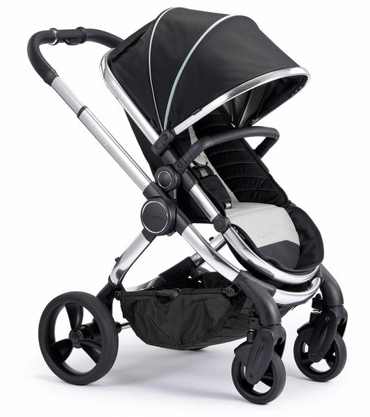 iCandy 2019 Peach Chrome Stroller - Black Beluga - 5010334028996