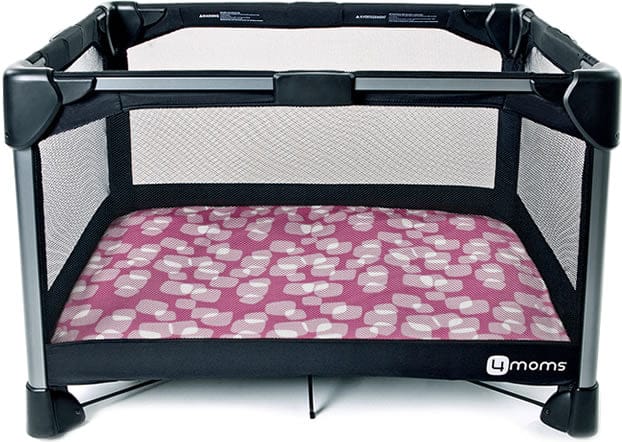 4moms Breeze Waterproof Playard Sheet - Raspberry