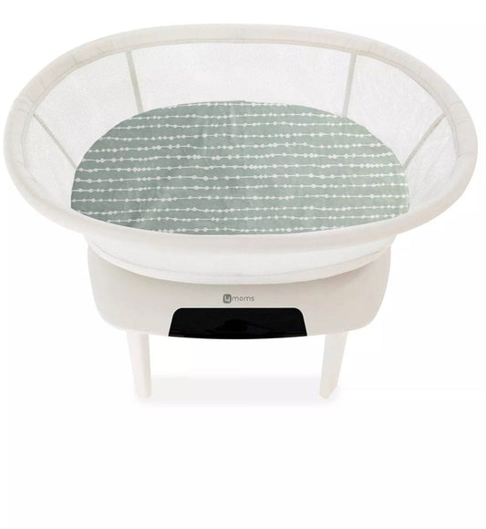 4Moms MamaRoo Sleep Bassinet Waterproof Sheet - Sage Beads