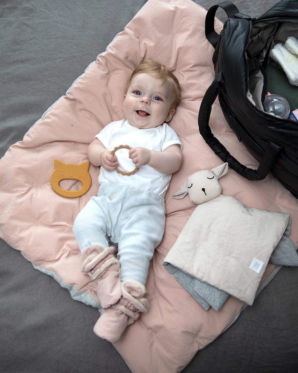 7 A.M. Enfant Baby Bootie Slippers - Airy - Cameo, 3-6M - BT70-B-CAM