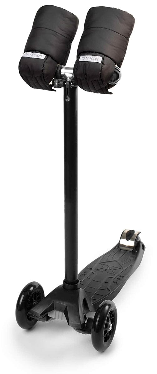 7 A.M. Enfant KIDS Warmmuffs - Black (2T-4T) - HMK001-BK