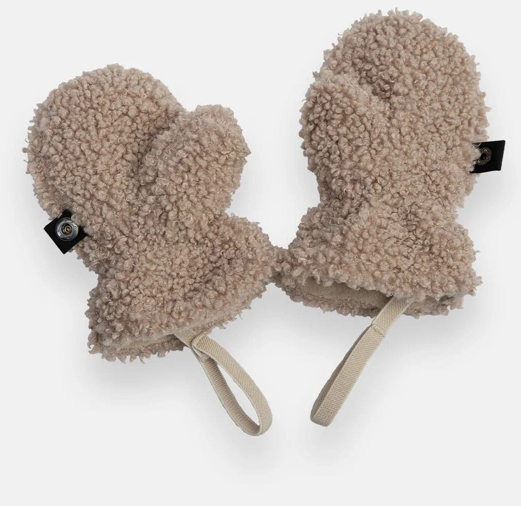 7 A.M. Enfant Mittens - Teddy - Oatmeal (0-6M) - MT90-B1-TEDO