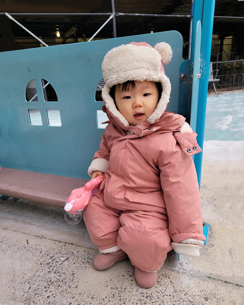 7 A.M. Enfant Snowsuit Grand - Benji - Rose Dawn (1-2T) - SSG80-F2-ROD