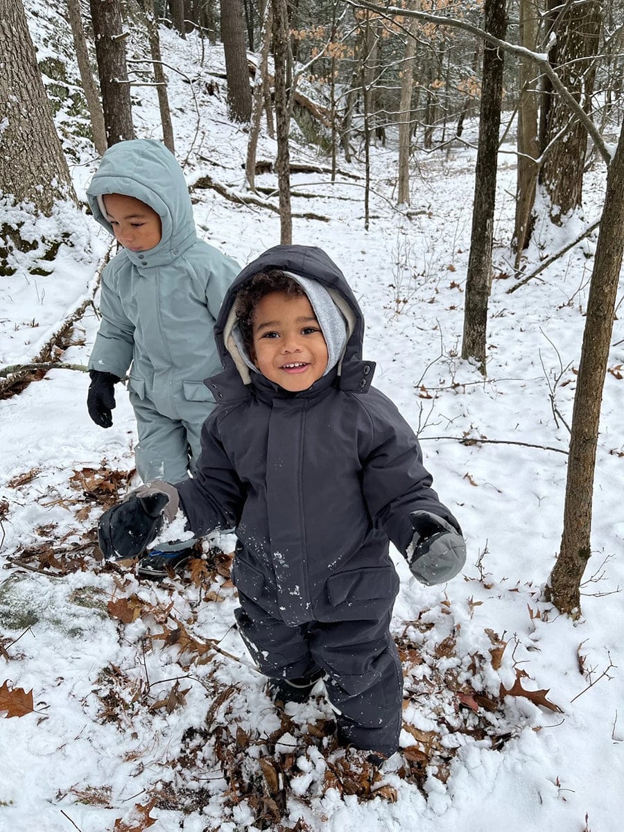 7 A.M. Enfant Snowsuit Grand - Benji - Smokey (3-4T) - SSG80-H-SMK