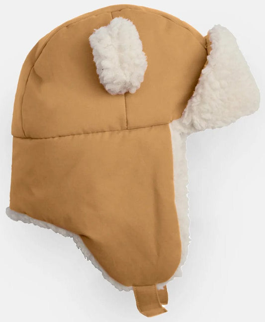 7 A.M. Enfant The Cub Hat - Benji - Cognac (6-12m) - CHE80-D2-CO