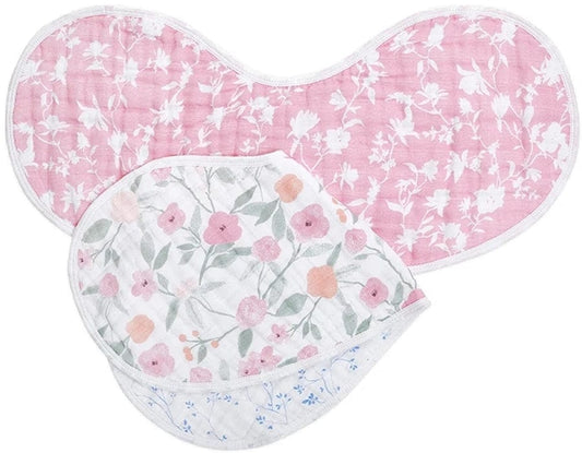 Aden + Anais Burpy Bibs, 2 Pack - Ma Fleur - ABBC20007