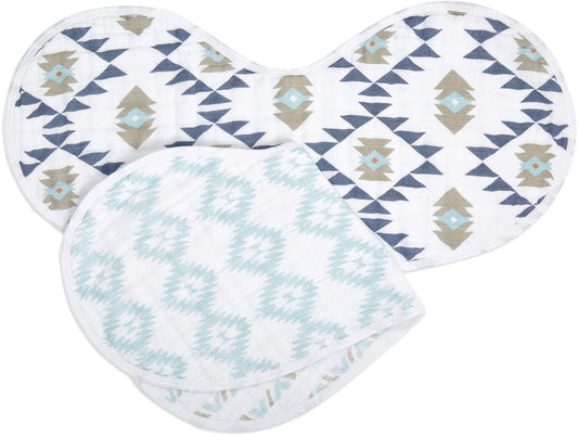 Aden + Anais Burpy Bibs, 2 Pack - Southwest - ABBC20005