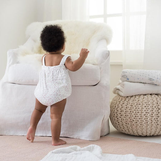 Aden + Anais Romper - Lovely Mini Hearts (9-12 Months) - 2903