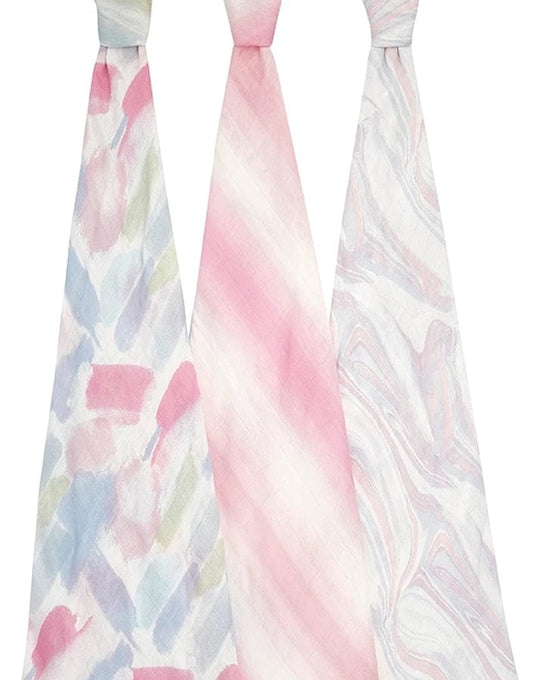 Aden + Anais Silky Soft Swaddle - 3 Pack - Florentine