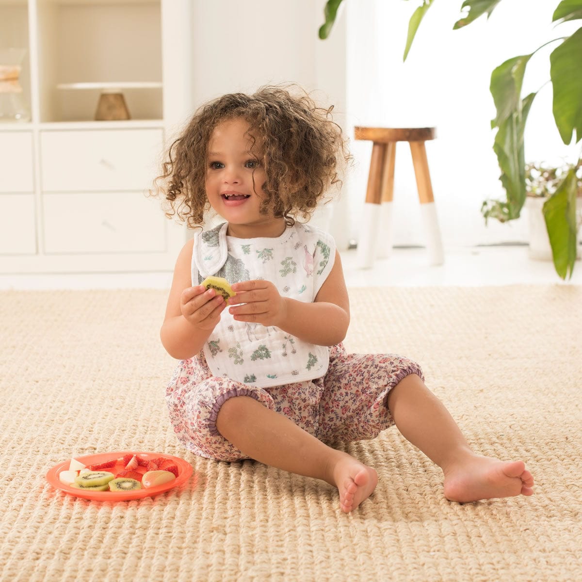 Aden + Anais Snap Bibs, 3 Pack - Forest Fantasy