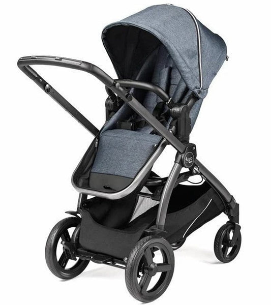 Agio by Peg Perego Z4 Stroller + Bassinet Bundle - Mirage Blue - IP1528BX00BA71-BAS