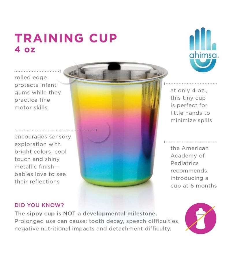 Ahimsa Stainless Steel Starting Solids Infant Set - Classic