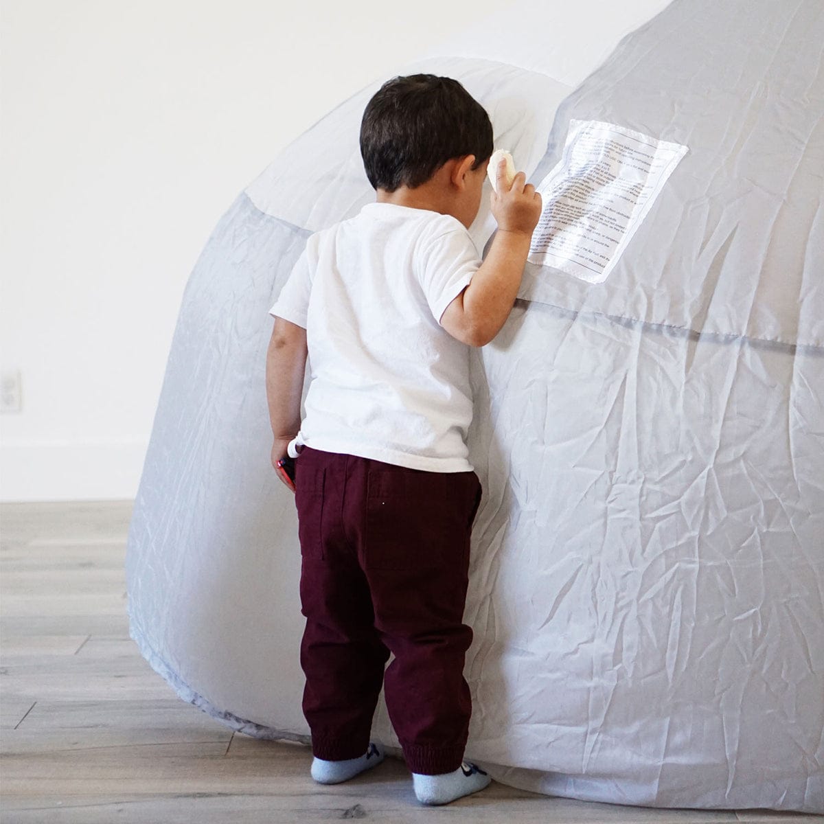 Airfort Inflatable Fort for Kids Mod About Grey