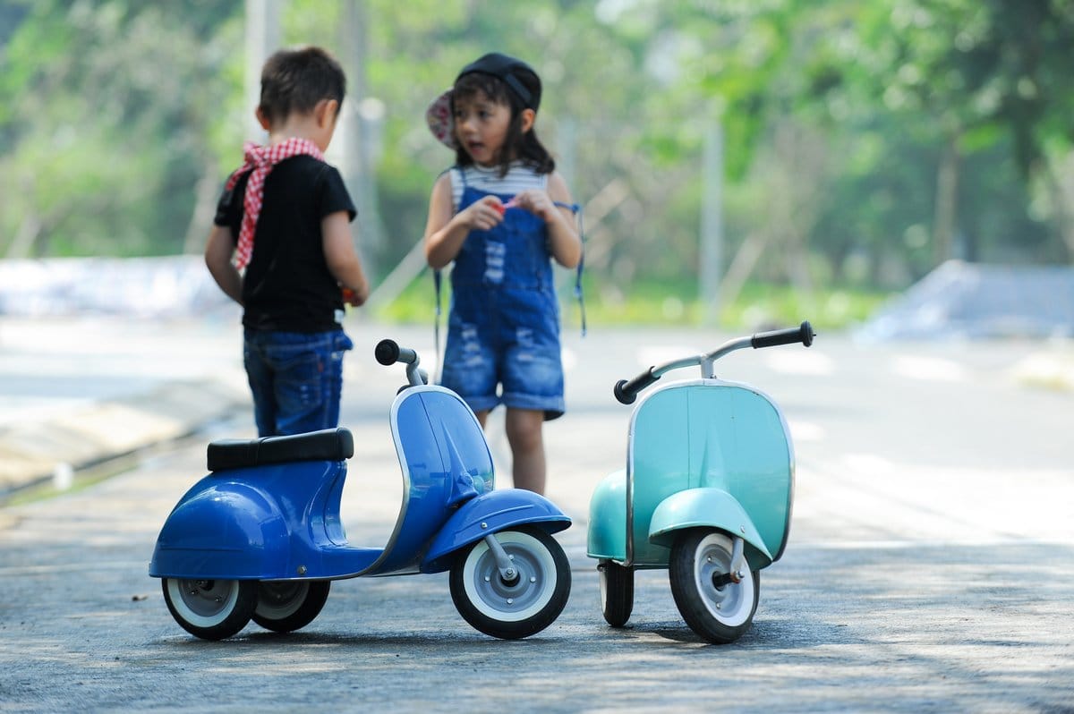 Ambosstoys PRIMO Ride On Kids Toy Classic - Mint - PR-CL-2020-MINT