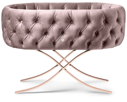 Aristot Bassinet - Velvet Button Dusty Rose - 70103-ARISTOT