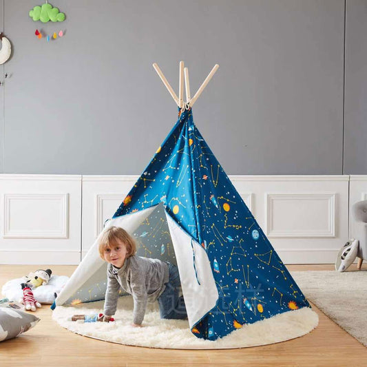 Wonder & Wise Glow In The Dark Starry Sky Play Tent - 10101162