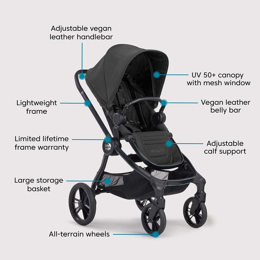 Baby Jogger City Sights + City GO 2 Travel System - Rich Black - 2170772