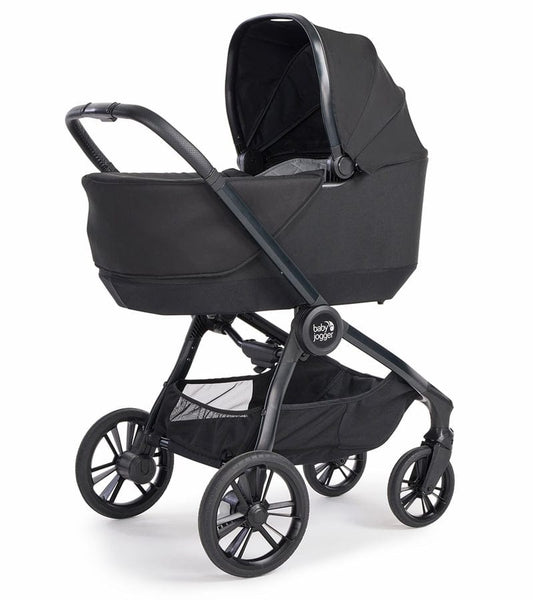 Baby Jogger City Sights Stroller + Pram + Accessory Bundle - Frosted Ivory / Rich Black - 2170773-2170771