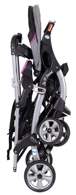 Baby Trend Sit N' Stand Ultra Stroller - Millennium Raspberry