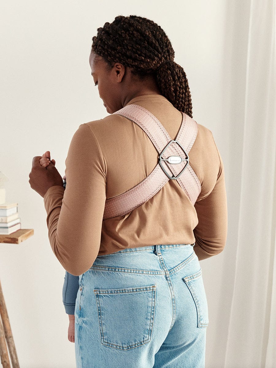 BabyBjörn Baby Carrier Mini 3D Mesh, Dusty Pink