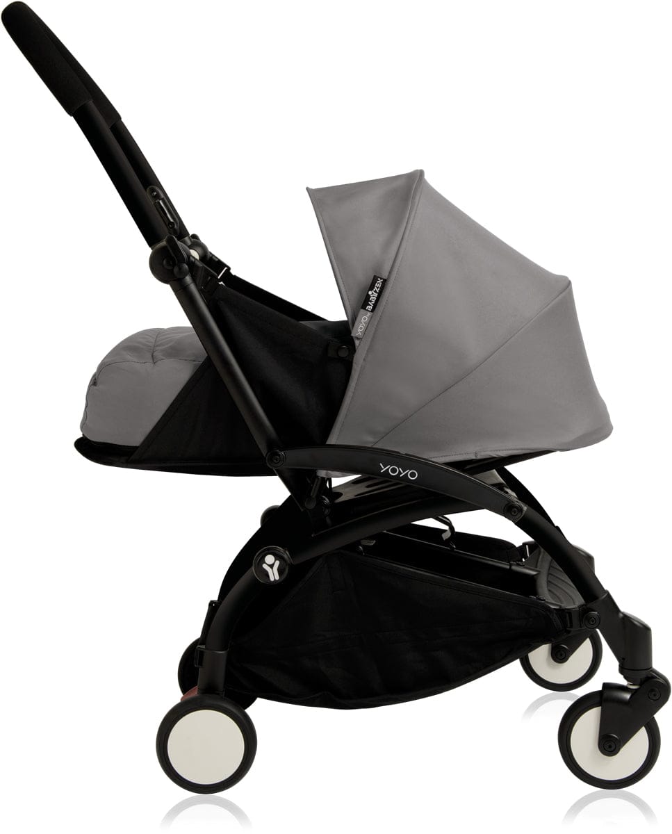 Babyzen 2018 Yoyo+ 0+ Newborn Compact Stroller - Black / Grey