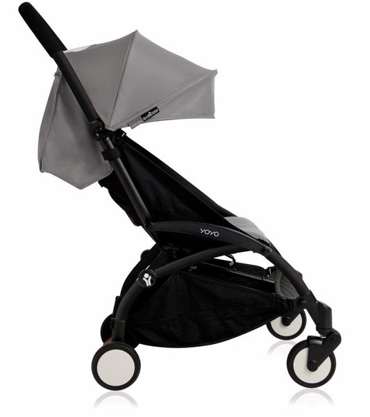 Babyzen 2018 / 2019 Yoyo+ 6+ Stroller & Polar Footmuff - Black / Grey