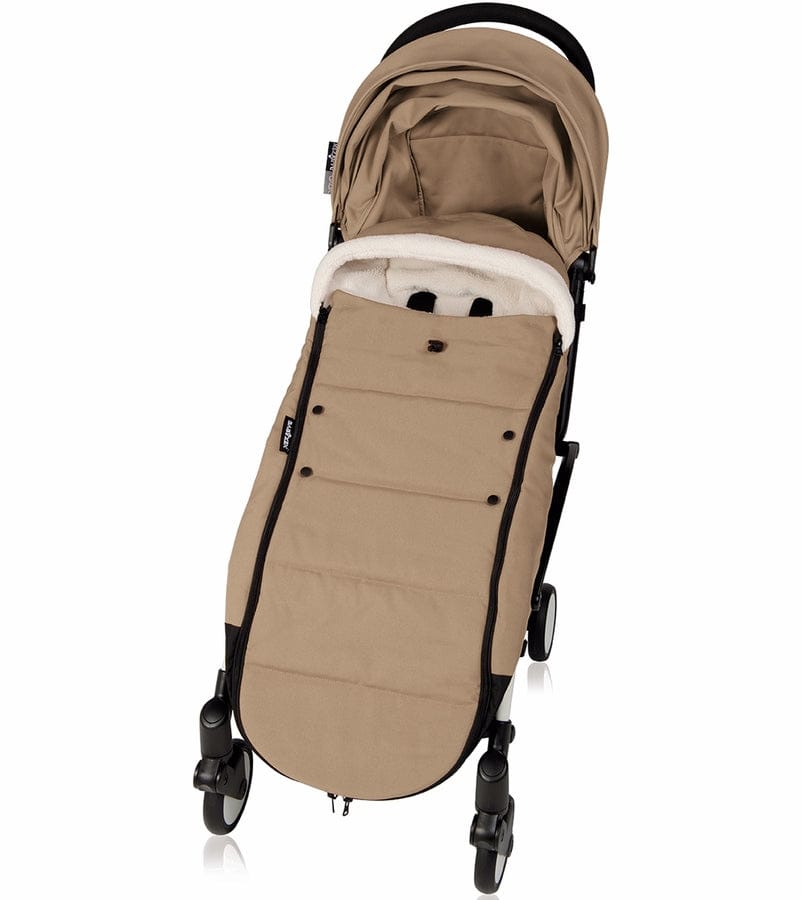 Babyzen 2018 / 2019 Yoyo+ 6+ Stroller & Polar Footmuff - White /Taupe