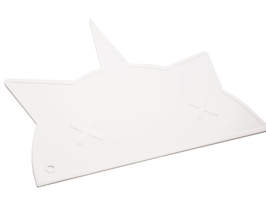 BamBamBoom Non-Slip Silicone Placemat - Unicorn-Cat White - CAT001