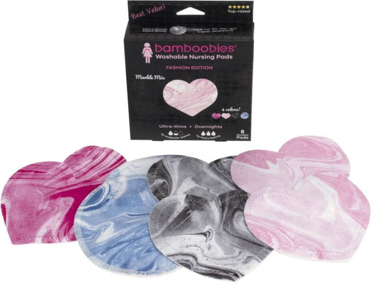 Bamboobies Multi-Pack Nursing Pads - Marble - 70187