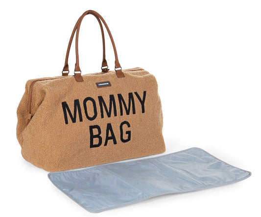 BEABA Childhome Teddy Mommy Bag - Brown - CWMBBT