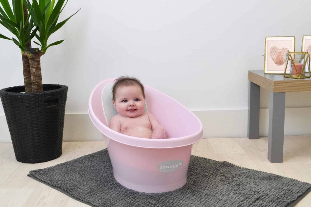 BEABA x Shnuggle Baby Bath - Rose