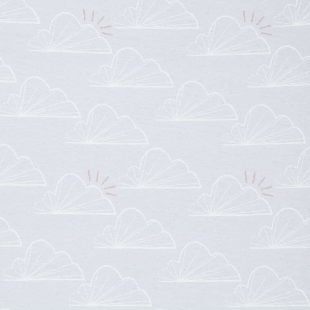 BEABA x Shnuggle Bedside Sleeper Infant Crib Bedding Set - Cloud