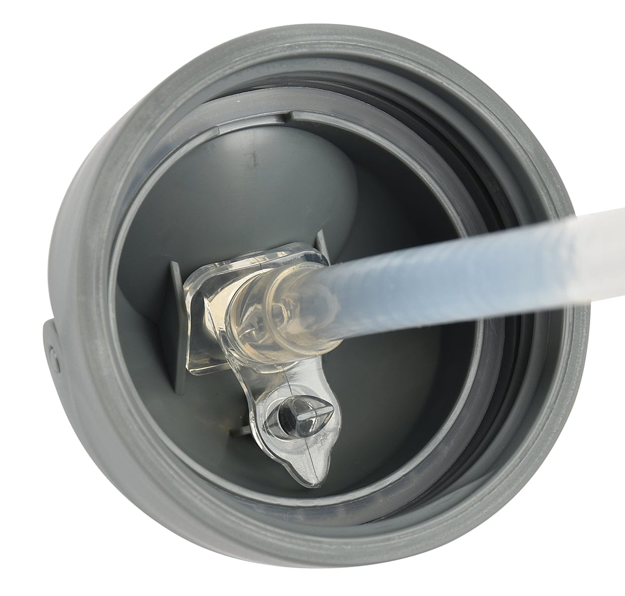 BEABA Straw Sippy Cup - Charcoal - 913534