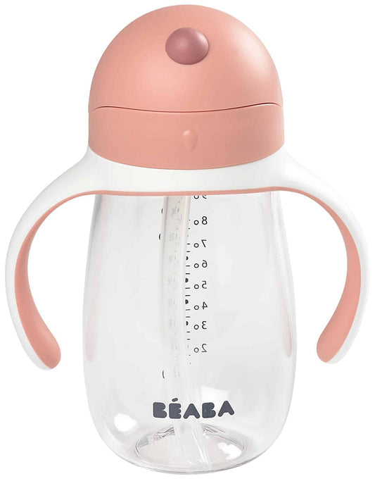 Beaba Straw Sippy Cup - Rose